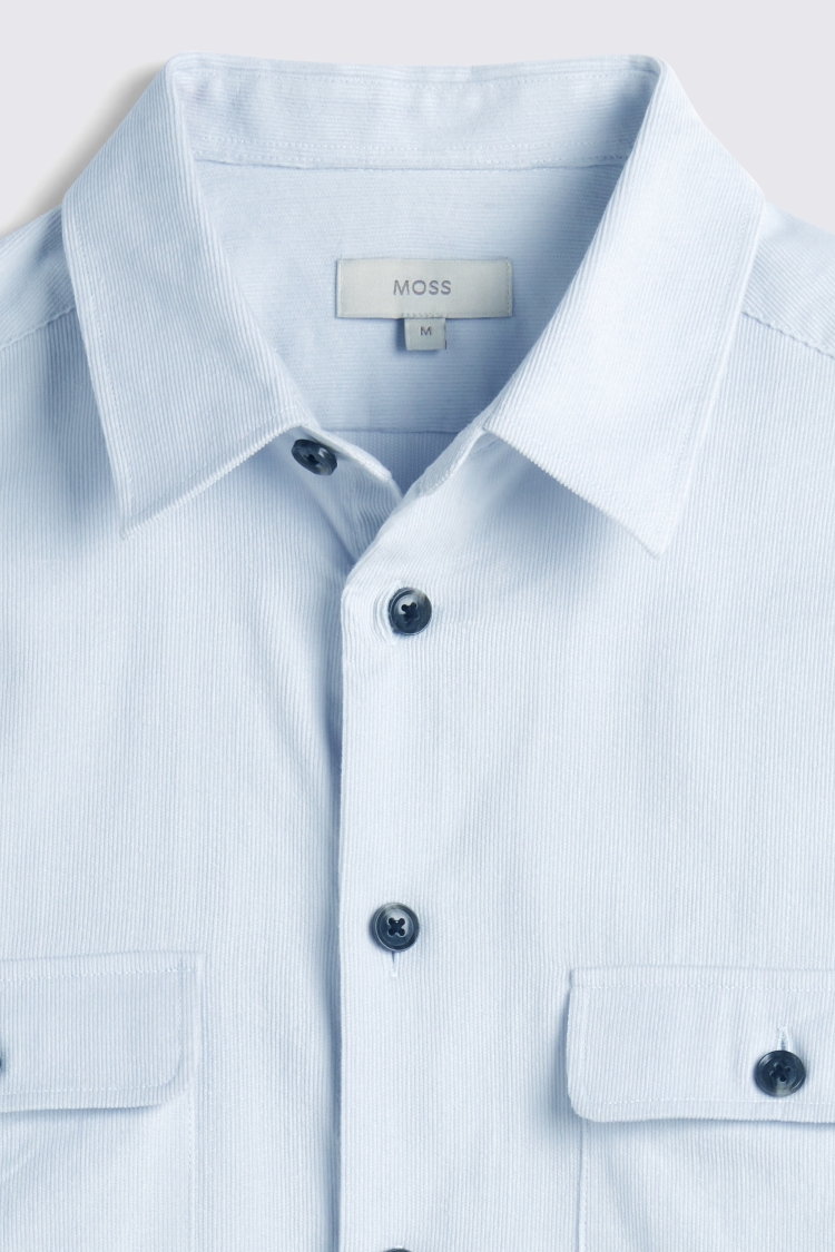 Slim Fit Sky Oxford Shirt   Buy Online at Moss