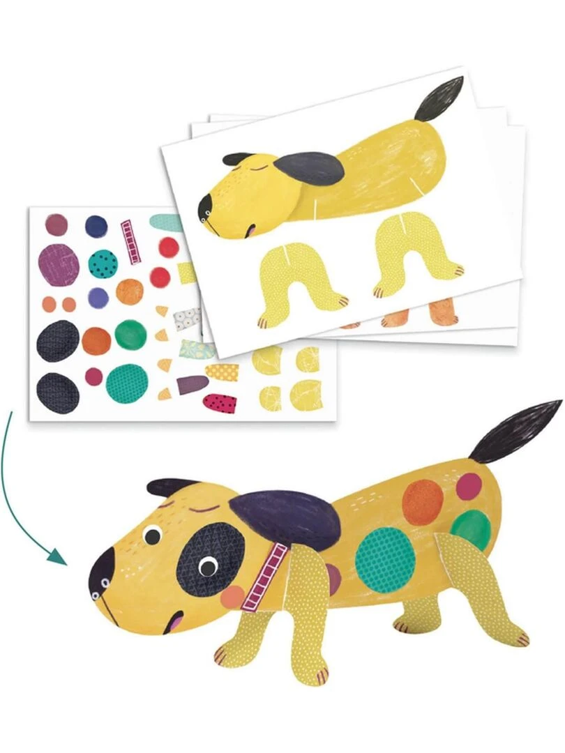 Coffret Loisirs Creatfis Les Animaux Et Leurs Maisons   N/A