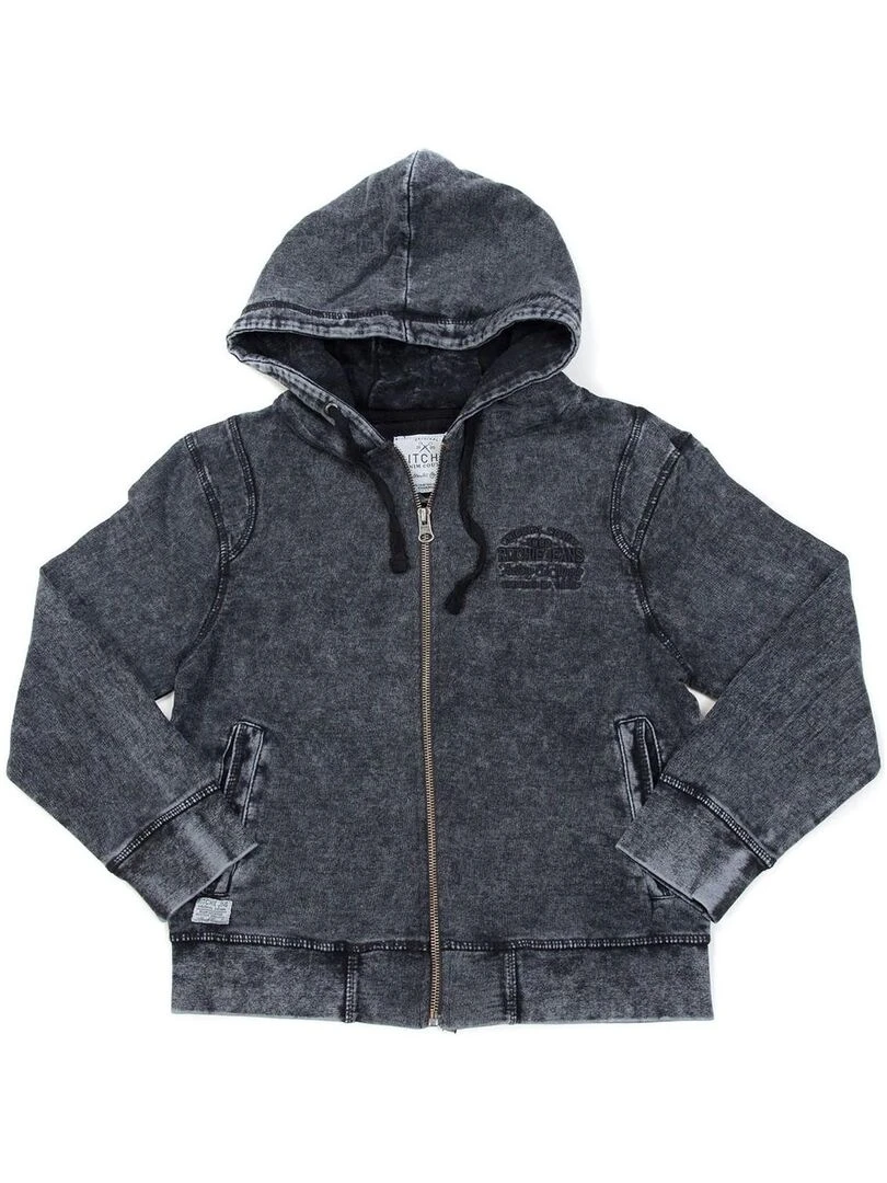 SWEAT ZIPPE WINTER BOY Gris