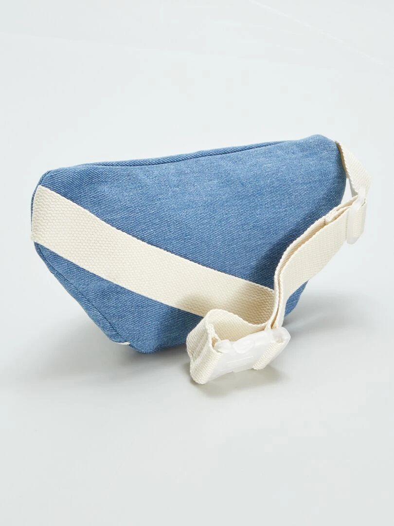 Sac banane en jean Bleu