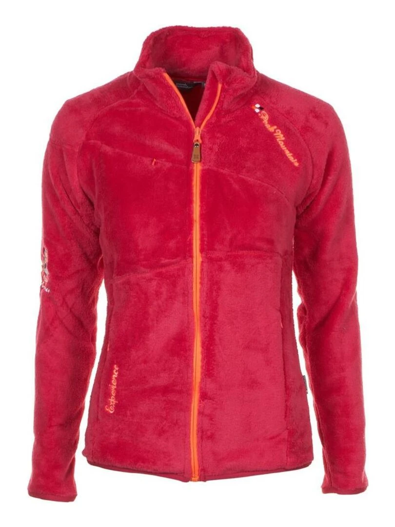 Blouson polaire femme ALONO Rose fushia