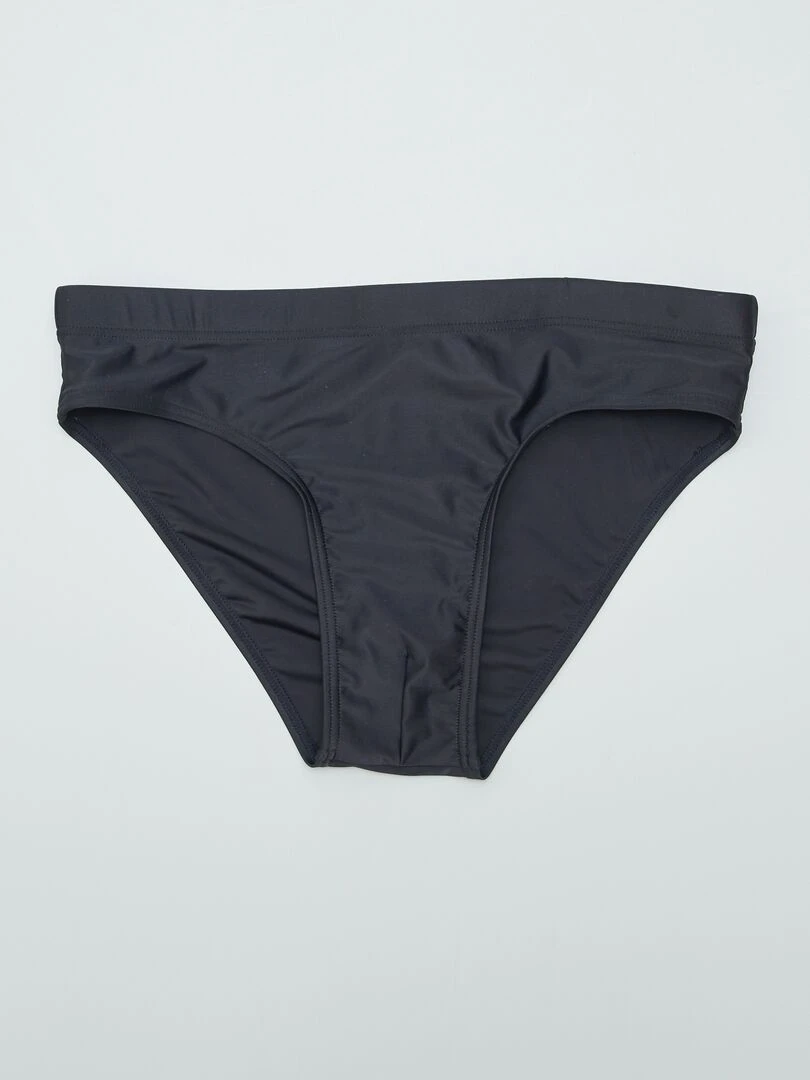 Slip de bain piscine noir
