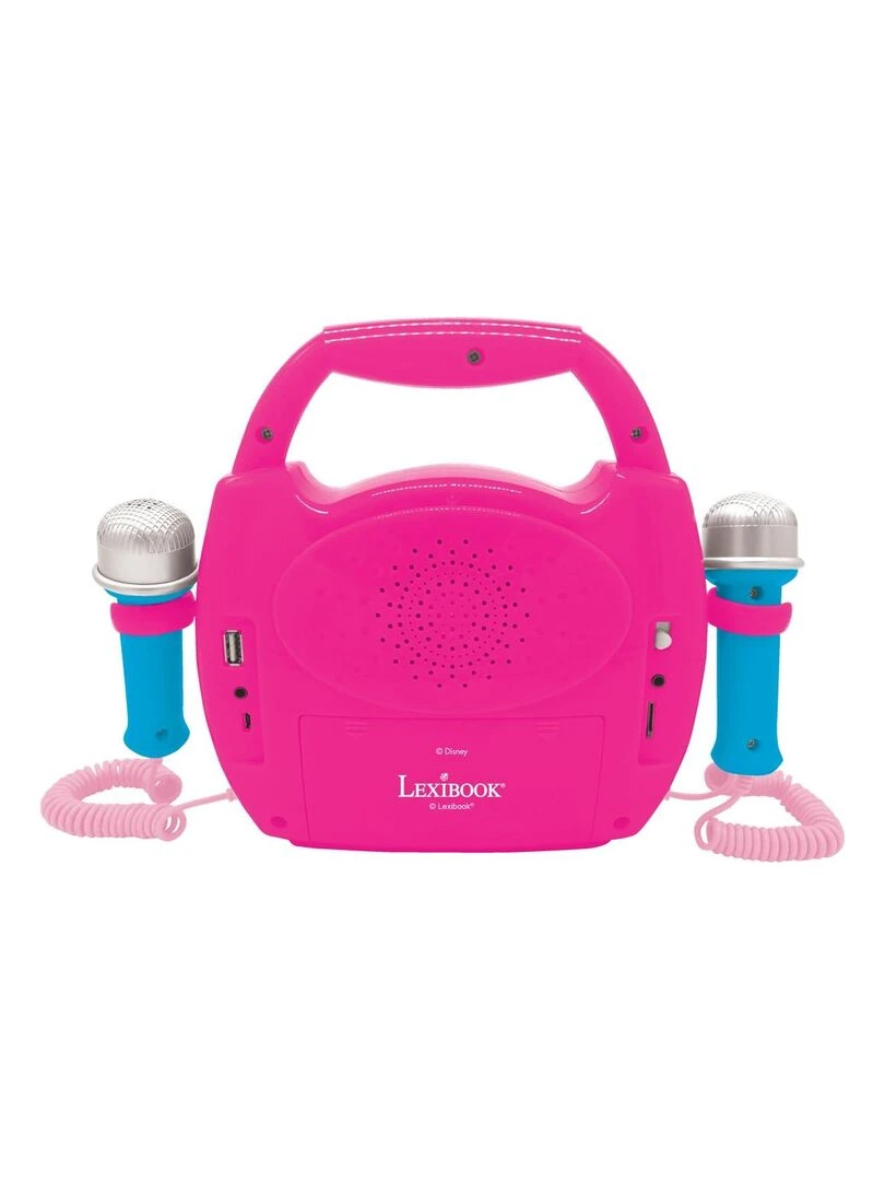 Enceinte Bluetooth Disney Princesses Avec Effets Lumineux Et Micros Et Batterie Rechargeable Incluse   N/A