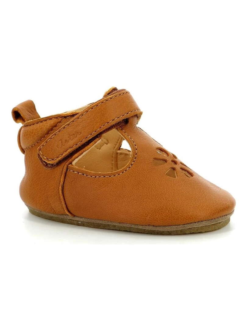 Chaussons Cuir Lumbo   Marron