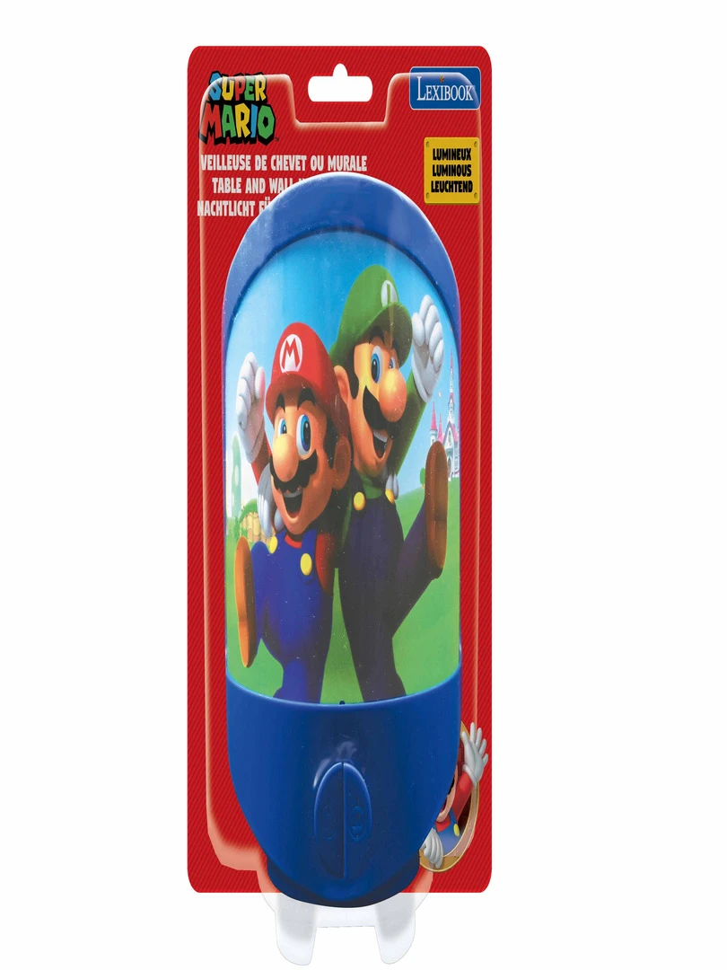 Veilleuse De Chevet Ou Murale Super Mario   Transparent