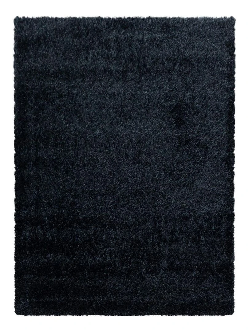Tapis shaggy UNI A OEKO TEX® Noir
