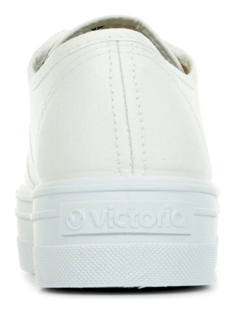 Baskets Victoria Basket Lona Plataforma   Blanc