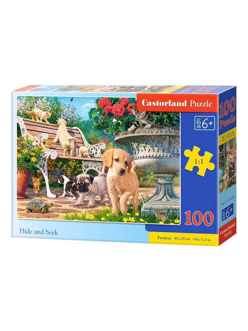 Puzzle 100 pièces : Cache cache N/A