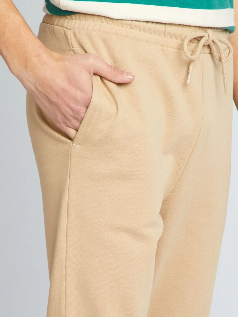 Jogging basique uni   Beige