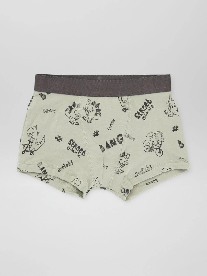 Lot de 3 boxers   Kaki