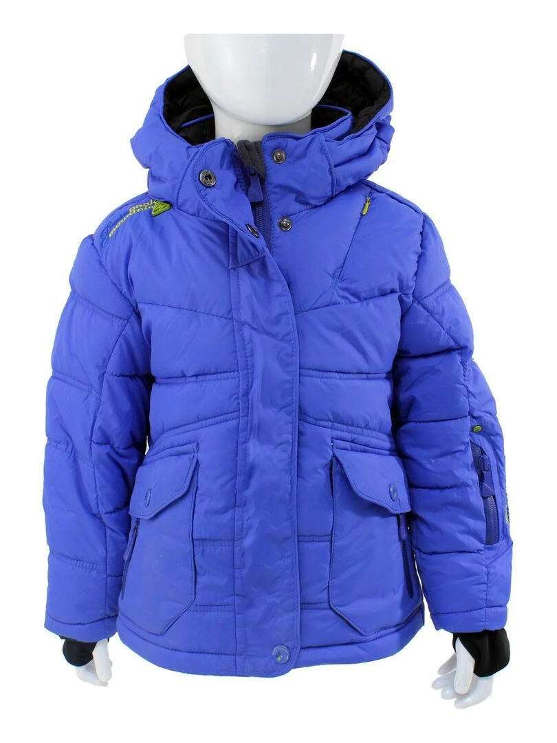 Doudoune de ski fille FANECY PEAK MOUNTAIN Bleu