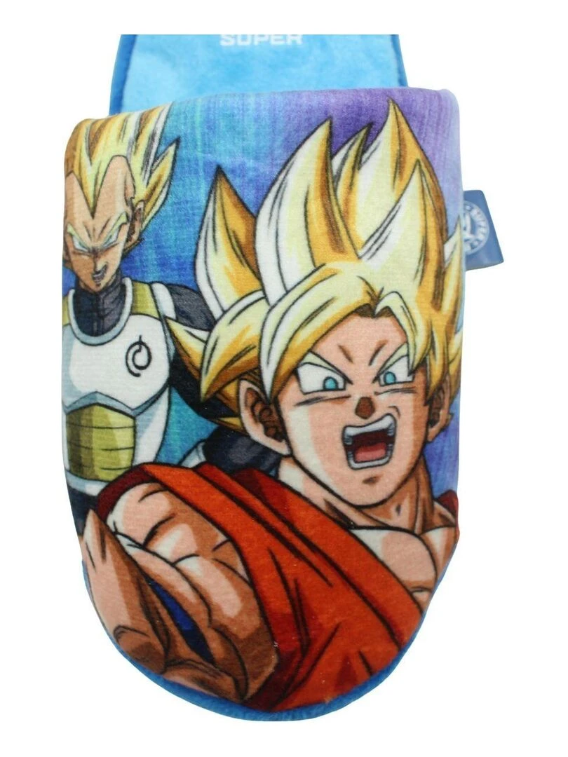 Dragon Ball Z   Pantoufle garçon imprimé Dragon Ball   Bleu