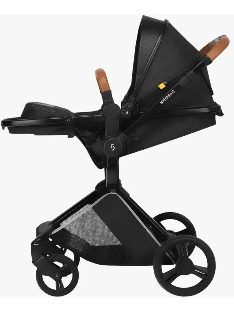 Poussette 2 en 1"Nasjö" noir Noir