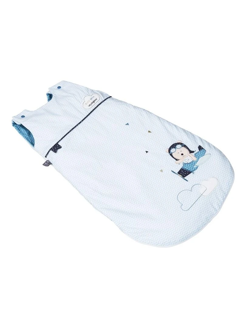 Gigoteuse été en coton bleu SAUTHON Bleu