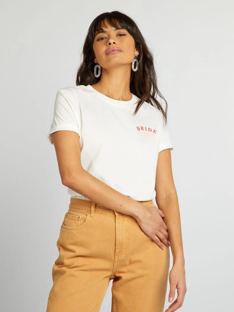 Tee shirt spécial EVJF Bride crew