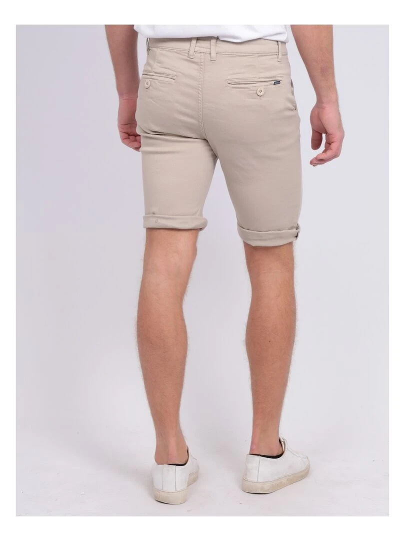 Bermuda chino BAVOLTA Ecru
