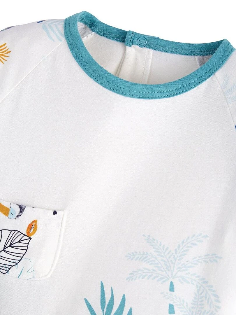 Pyjama bébé Athi   Bleu