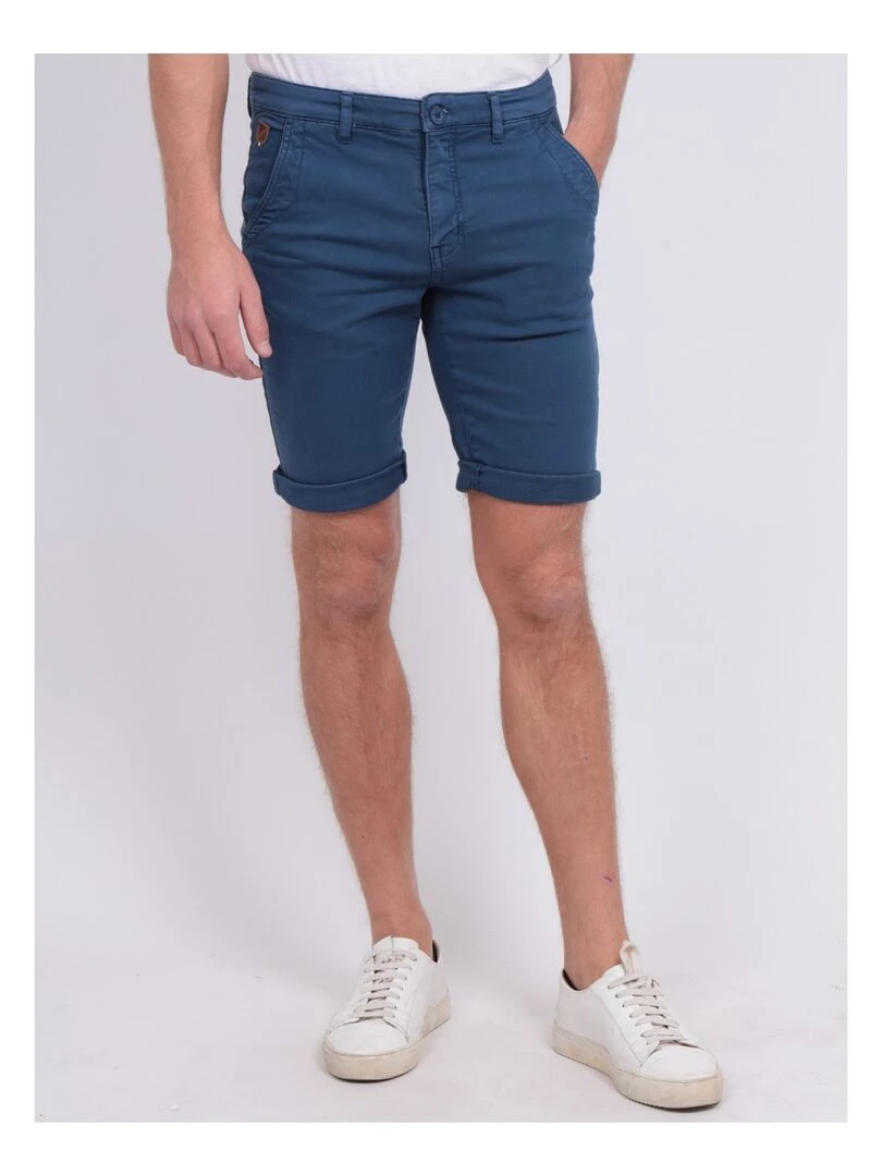 Bermuda chino BAVOLTA Bleu roi