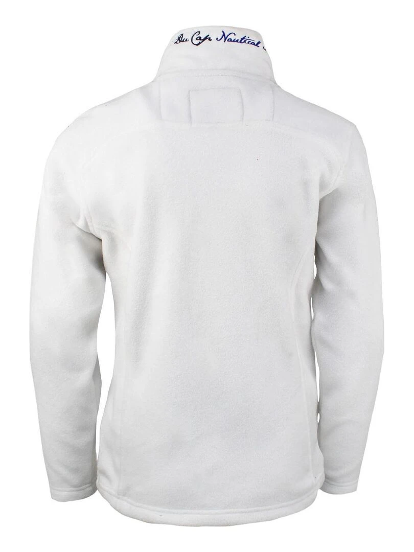 Blouson polaire fille FASA VENT DU CAP Blanc