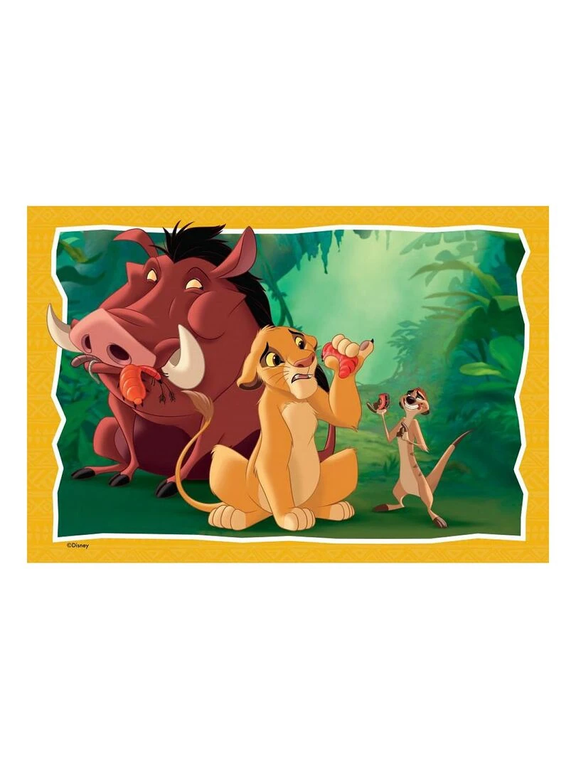 Puzzle le roi lion disney animal friends 2x24p   N/A
