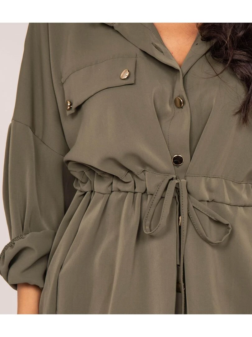 Chemise saharienne ORELLE   Kaki