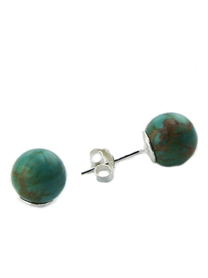 Boucles d'oreilles puces en argent Bijoucolor Argent