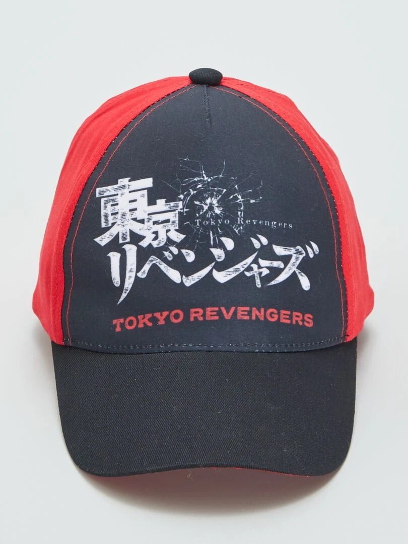 Casquette en toile 'Tokyo Revengers' Rouge