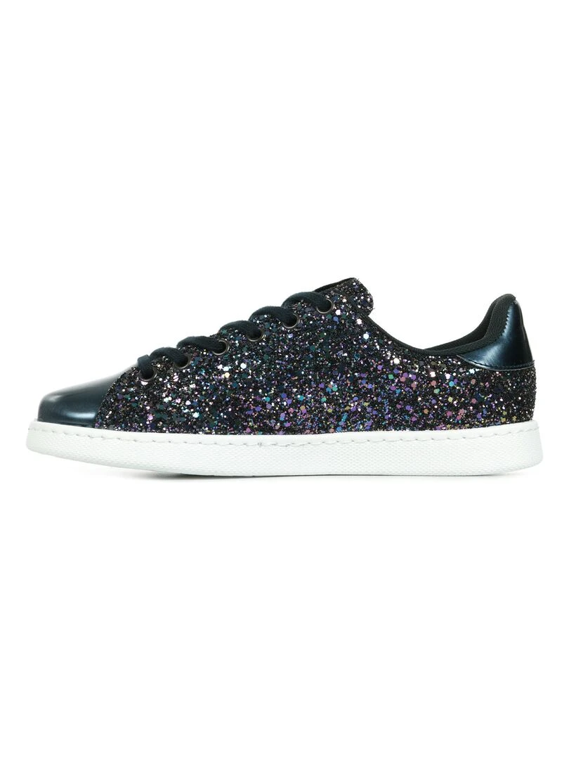 Baskets Victoria Deportivo Tennis Glitter Y Espero   Bleu marine