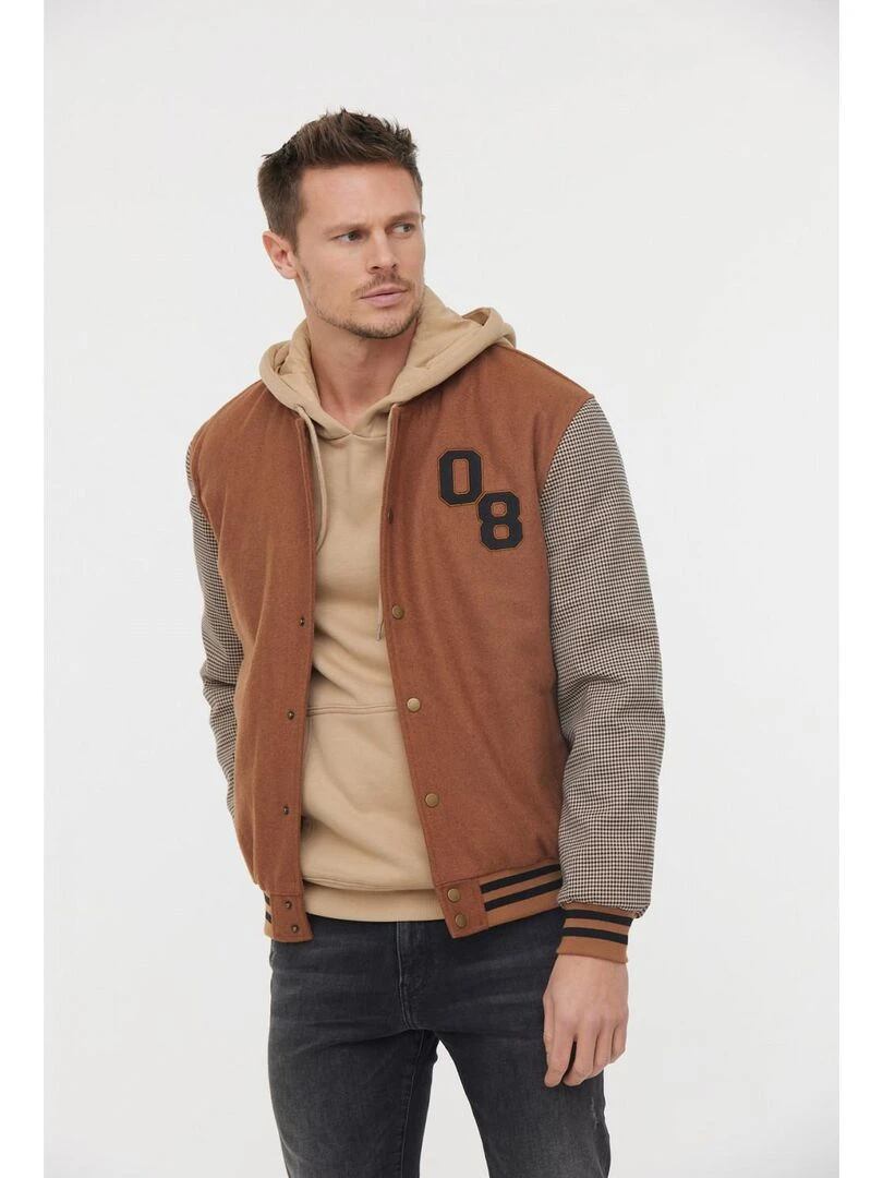Lee Cooper Veste manches longues polyester loose FELIO Marron