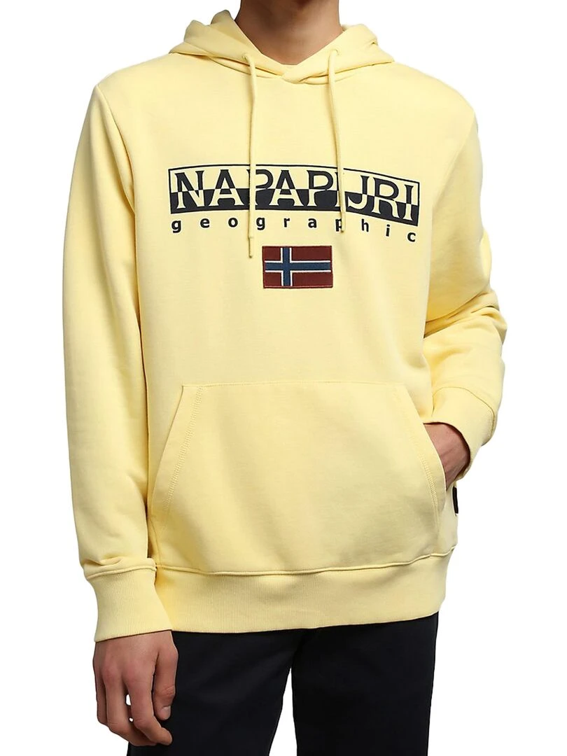 Sweat à Capuche Napapijri B Ayas NP0A4GBC Jaune