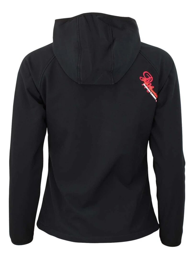 Blouson softshell femme ANSO PEAK MOUNTAIN Noir Noir