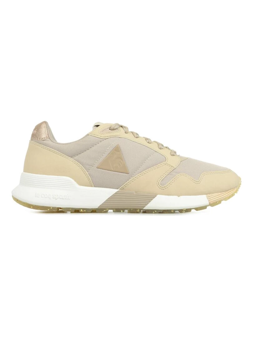 Baskets Le Coq Sportif Omega X W Metallic Beige