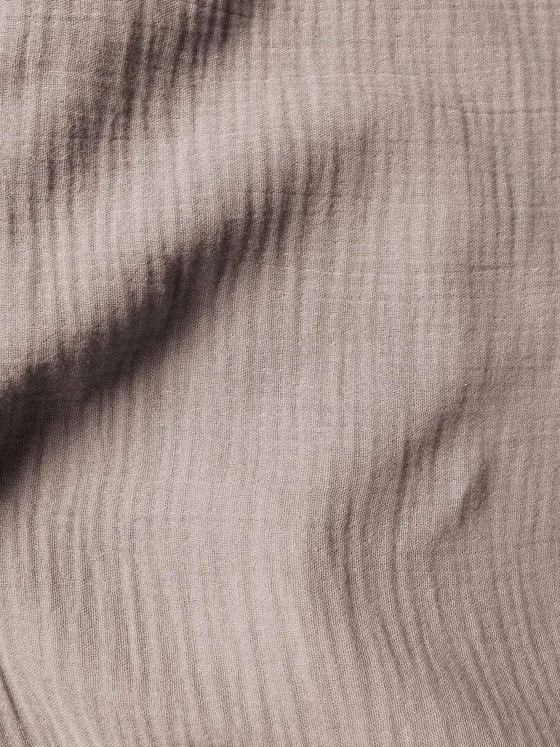 Parure de lit géométrique et réversible   Beige clair