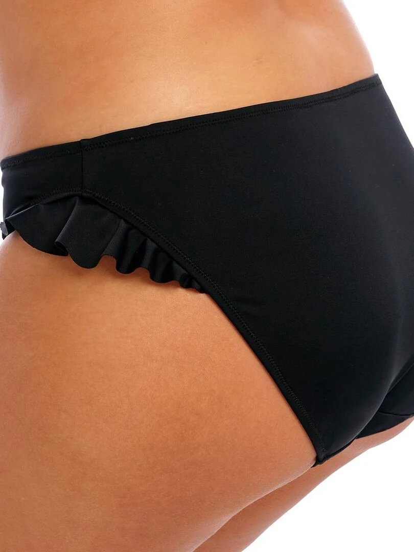 Culotte de bain volantée Plain sailing Noir