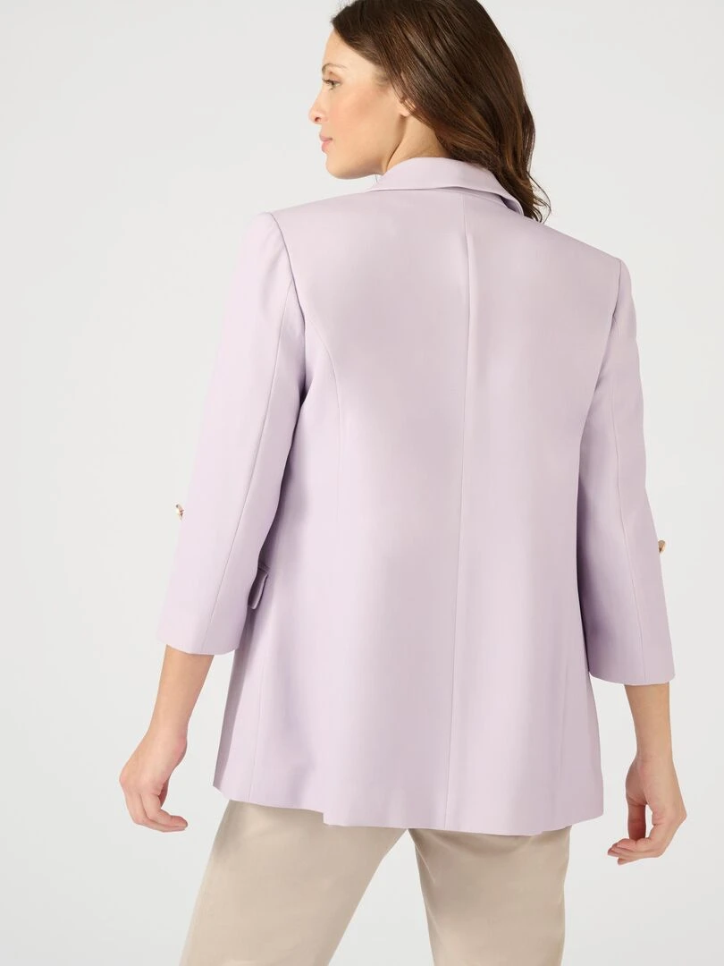 Veste de tailleur longue   Damart   Violet