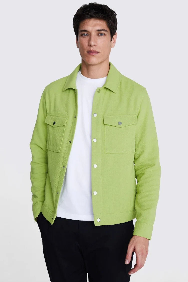 Acid Lime Trucker Jacket Buy Online at Moss