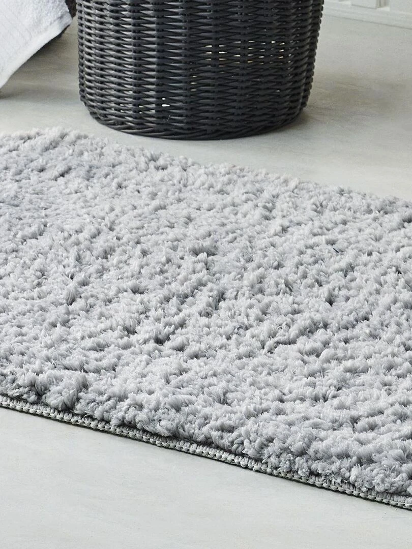 Tapis de bain tufté uni 'ESSENTIAL' 'TODAY'   Gris