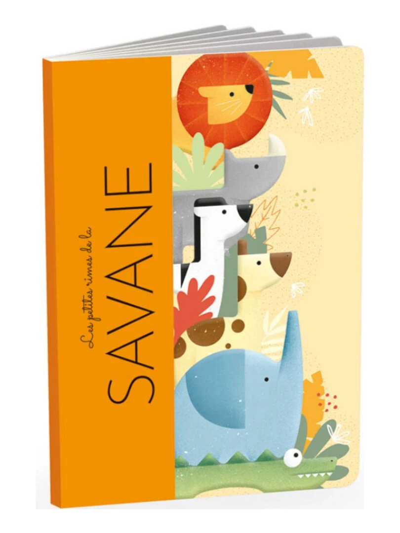Livre + jouets en bois Savane N/A