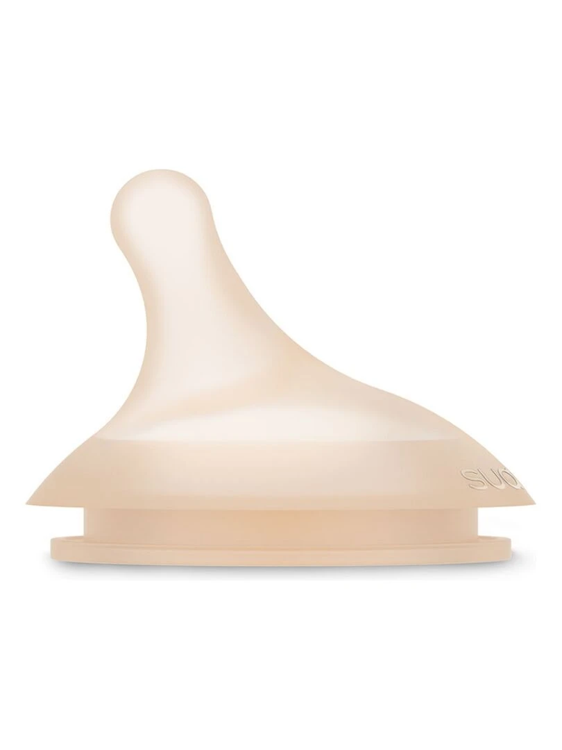 Coffret biberon spécial allaitement Zerø.Zerø et accessoires (180 ml)   Beige