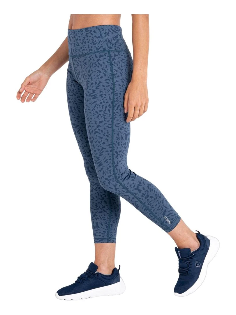 Dare 2B   Legging 7/8 de sport INFLUENTIAL   Bleu outremer