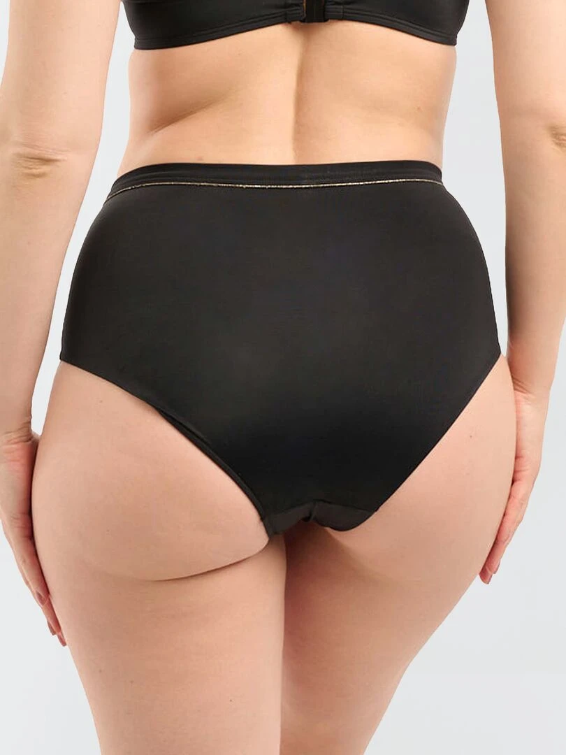 Culotte maillot de bain 'Sans complexe' Noir