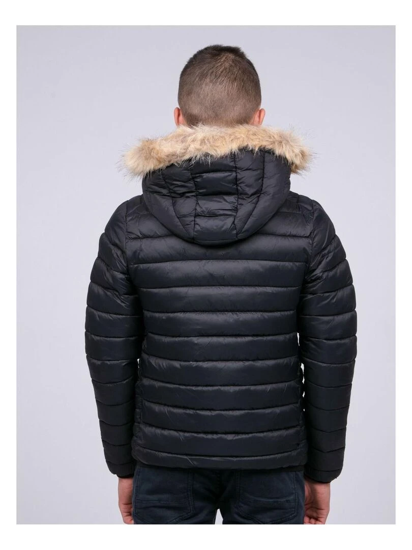 Doudoune capuche ZILTOU J Noir