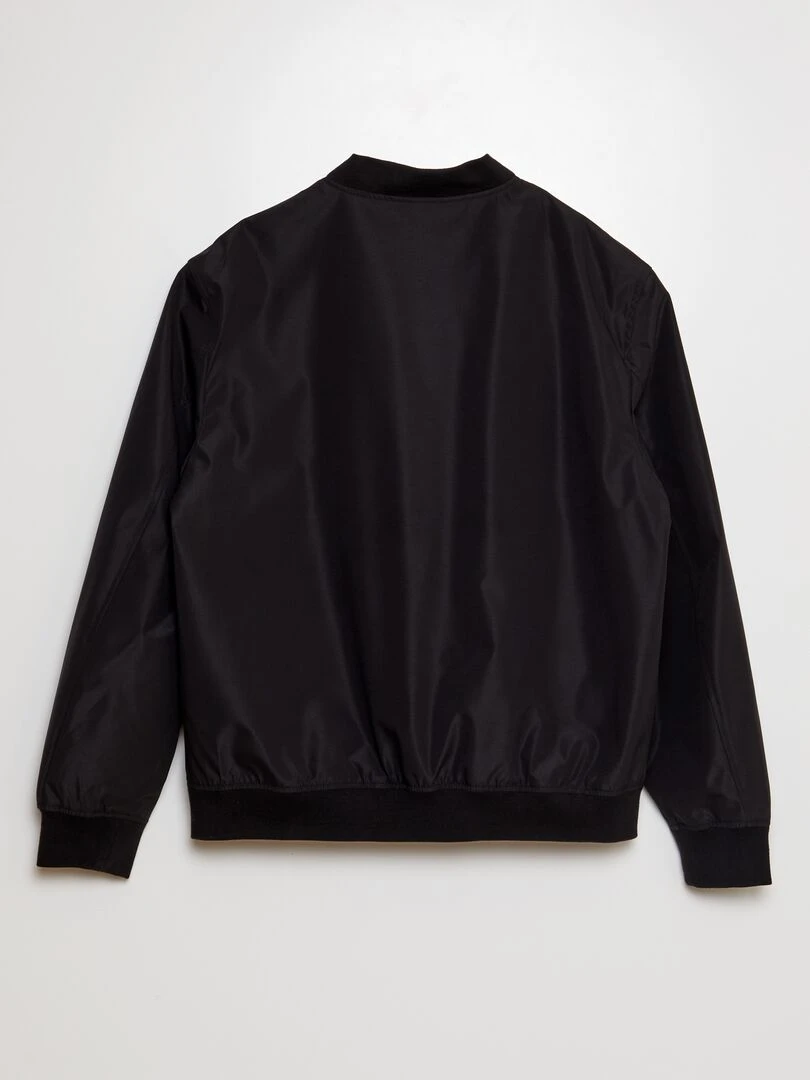 Blouson avec col ras du cou Noir