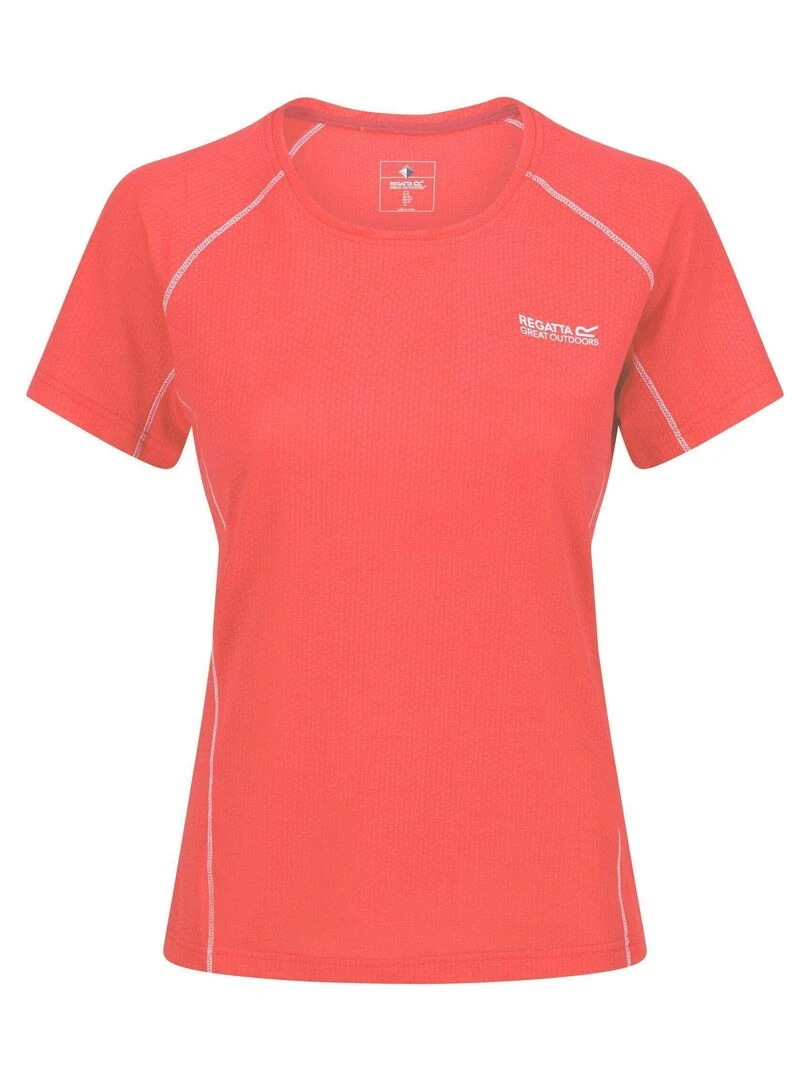 Regatta T shirt DEVOTE Orange corail