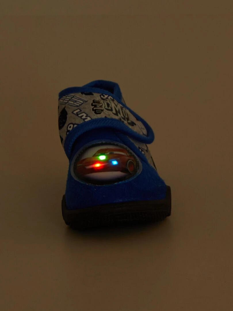 Chaussons à scratch 'Cars'   bleu