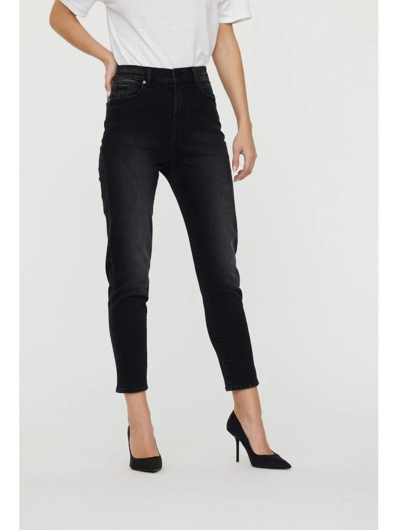 Lee Cooper Jean coton mom JADA Noir