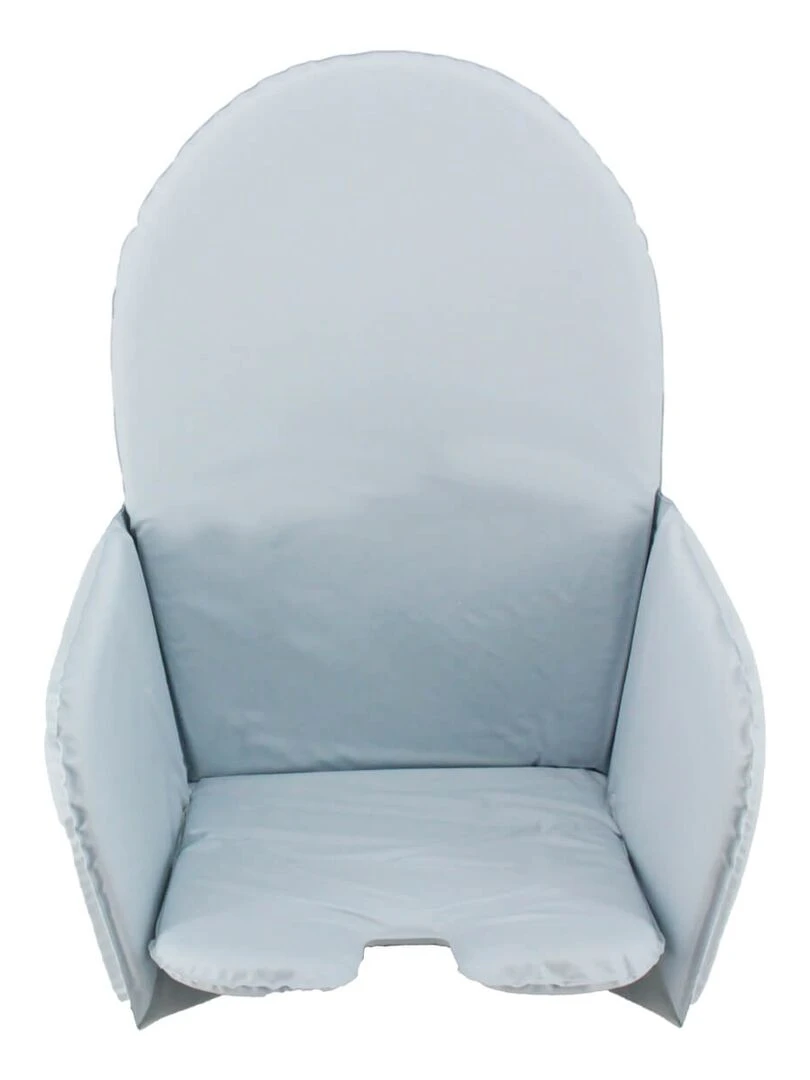 Coussin de chaise universel en PVC Bleu/Gris Bleu