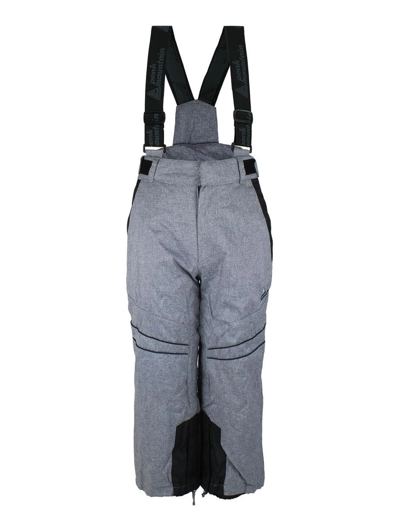 Pantalon de ski garçon EBAS PEAK MOUNTAIN Gris