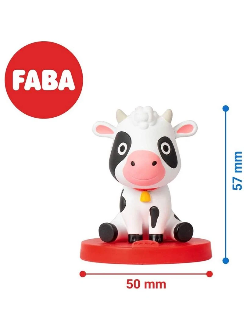Personnage la vache lola  marcher dans le monde   N/A