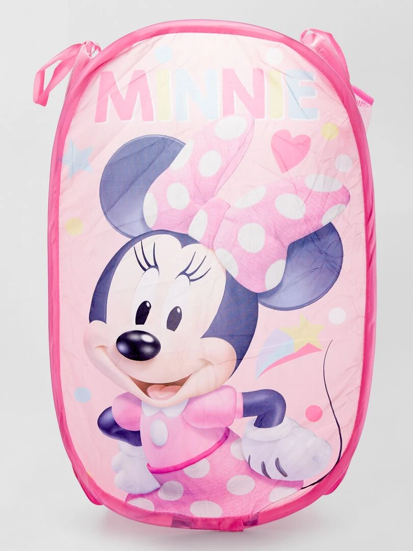 Corbeille de rangement 'Minnie' 'Disney' rose